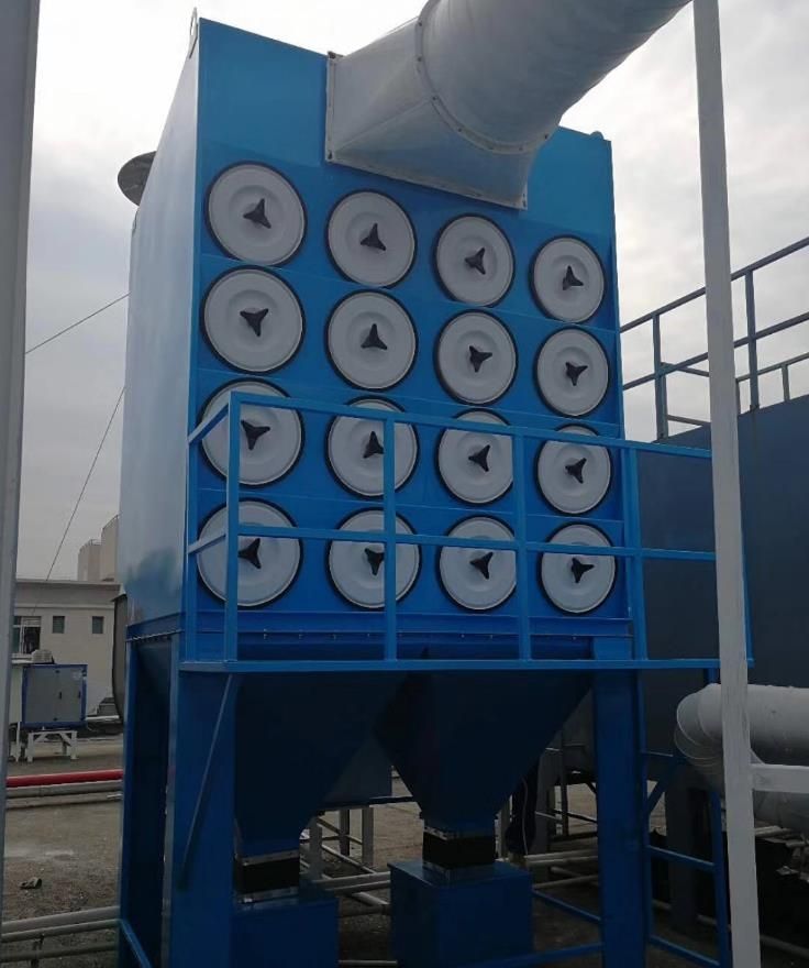 沉流式滤筒除尘器